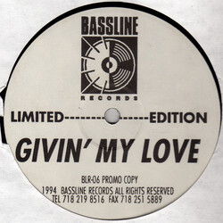 Cast Of Thousands / Mimi Johnson Givin' My Love USED VINYL 12INCH PROMO LIMITED EDITION 33 S RPM