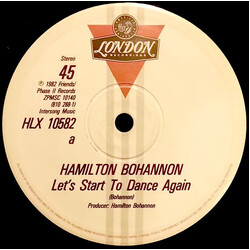 Hamilton Bohannon Let's Start To Dance Again USED VINYL 12INCH REISSUE