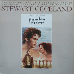 Stewart Copeland Rumble Fish (Original Motion Picture Soundtrack) Vinyl LP USED