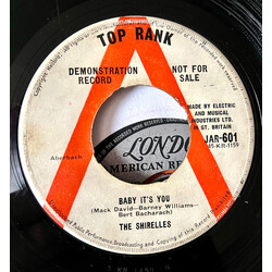 The Shirelles Baby It's You / The Things I Want To Hear (Pretty Words) USED VINYL 7INCH 45 RPM SINGLE PROMO