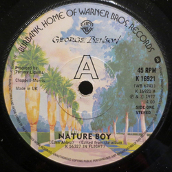 George Benson Nature Boy Vinyl 7" USED