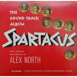Alex North Spartacus (The Sound Track Album) Vinyl LP USED
