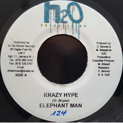 Elephant Man Krazy Hype USED VINYL 7INCH 45 RPM