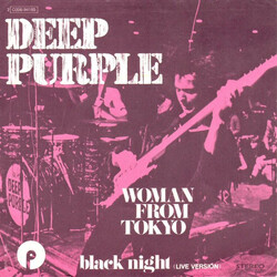 Deep Purple Woman From Tokyo / Black Night (Live Version) USED VINYL 7INCH 45 RPM SINGLE