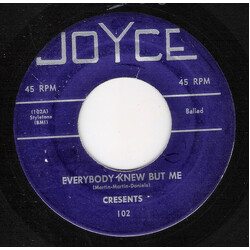 Crescents Everybody Knew But Me USED VINYL 7INCH 45 RPM SINGLE