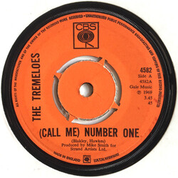 The Tremeloes (Call Me) Number One USED VINYL 7INCH 45 RPM SINGLE