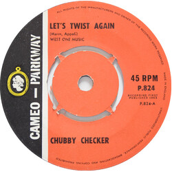 Chubby Checker Let's Twist Again / The Twist USED VINYL 7INCH 45 RPM