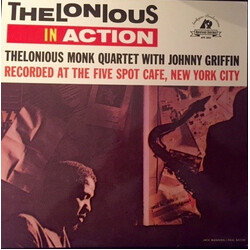 The Thelonious Monk Quartet / Johnny Griffin Thelonious In Action Vinyl LP USED