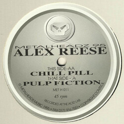 Alex Reece Pulp Fiction / Chill Pill USED VINYL 12INCH 45 RPM MISPRINT