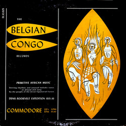 The Belgian Congo Records Of The Denis-Roosevelt Expedition Primitive African Music Vinyl LP USED