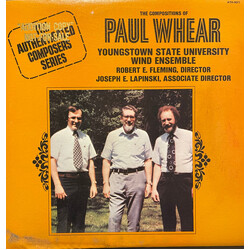 Youngstown State University Wind Ensemble The Compositions Of Paul Whear Vinyl LP USED