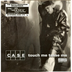 Case Touch Me Tease Me USED VINYL 12INCH 33 S RPM SINGLE STEREO