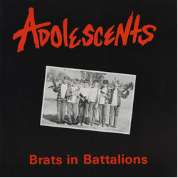 Adolescents Brats In Battalions Vinyl LP USED