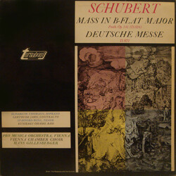 Franz Schubert / Vienna Pro Musica Orchestra / Wiener Kammerchor / Hans Gillesberger Mass In B-Flat Major / Deutsche Messe Vinyl LP USED