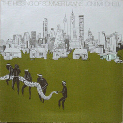 Joni Mitchell The Hissing Of Summer Lawns Vinyl LP USED