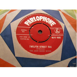 The John Barry Seven Twelfth Street Rag USED VINYL 7INCH 45 RPM SINGLE MONO