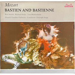 Wolfgang Amadeus Mozart / Rita Streich / Richard Holm / Toni Blankenheim / Münchener Kammerorchester / Christoph Stepp Bastien And Bastienne Vinyl LP 