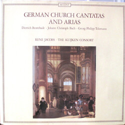 Dieterich Buxtehude / Johann Christoph Bach / Georg Philipp Telemann / René Jacobs / The Kuijken Consort German Church Cantatas And Arias Vinyl LP USE