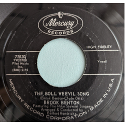 Brook Benton The Boll Weevil Song / Your Eyes Vinyl 7" USED