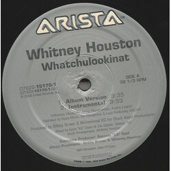 Whitney Houston Whatchulookinat VINYL 12" USED
