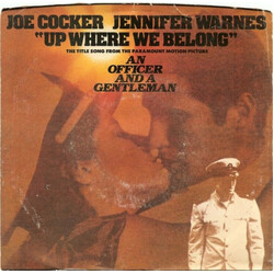Joe Cocker / Jennifer Warnes Up Where We Belong / Sweet Li'l Woman USED VINYL 7INCH 45 RPM SINGLE PROMO STEREO