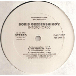 >@8A @515=I8:>2 Interchords USED VINYL 12INCH PROMO 33 S RPM
