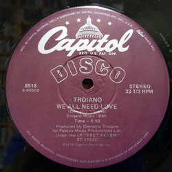 Domenic Troiano We All Need Love USED VINYL 12INCH 33 S RPM STEREO