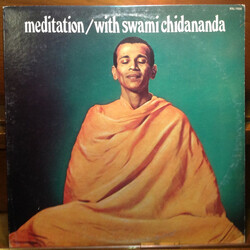 Swami Chidananda Meditation With Swami Chidananda Vinyl LP USED