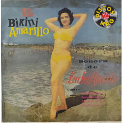 La Sonora De Lucho Macedo El Bikini Amarillo Vinyl LP USED