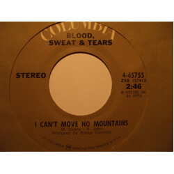 Blood, Sweat And Tears I Can't Move No Mountains / Velvet USED VINYL 7INCH SINGLE