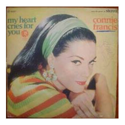 Connie Francis My Heart Cries For You Vinyl LP USED