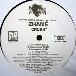 Zhané Crush / Saturday Night USED VINYL 12INCH PROMO