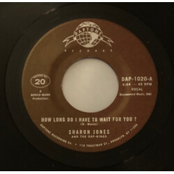 Sharon Jones & The Dap-Kings How Long Do I Have To Wait For You ? USED VINYL 7INCH SINGLE REPRESS