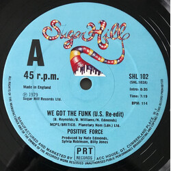 Positive Force We Got The Funk USED VINYL 12INCH 45 RPM SINGLE