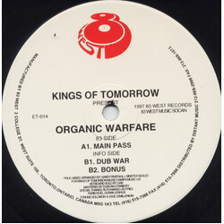 Kings Of Tomorrow Organic Warfare USED VINYL 12INCH 33 S RPM
