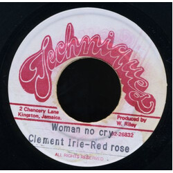 Clement Irie / Anthony Red Rose No Woman Cry USED VINYL 7INCH 45 RPM SINGLE