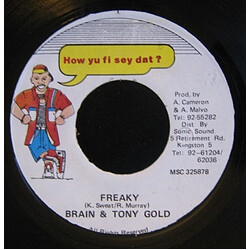 Brian & Tony Gold Freaky USED VINYL 7INCH