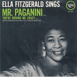 Ella Fitzgerald Mr. Paganini USED VINYL 7INCH 45 RPM SINGLE
