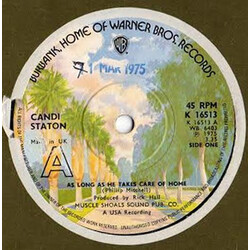 Candi Staton As Long As He Takes Care Of Home USED VINYL 7INCH 45 RPM