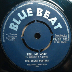The Blues Busters Tell Me Why / I've Done You Wrong USED VINYL 7INCH 45 RPM SINGLE
