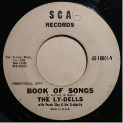 The Ly-Dells / Frank Slay And His Orchestra Book Of Songs / Hear That Train USED VINYL 7INCH 45 RPM SINGLE PROMO