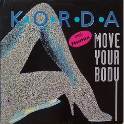 Korda Move Your Body (To The Sound) USED VINYL 12INCH MAXI-SINGLE