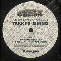 Takkyu Ishino Galactik Pizza Delivery Vol. 1 USED VINYL 12INCH 33 S RPM