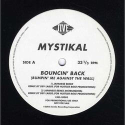 Mystikal Bouncin' Back (Bumpin' Me Against The Wall) Japanese Remix (Remix By Dev Large) USED VINYL 12INCH PROMO