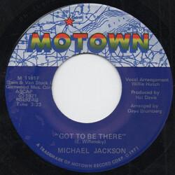 Michael Jackson Got To Be There / Maria (You Were The Only One) Vinyl 7" USED