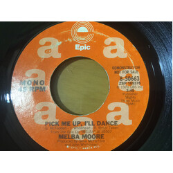 Melba Moore Pick Me Up, I'll Dance Vinyl 7" USED