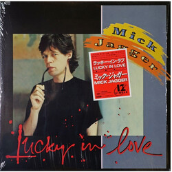 Mick Jagger Lucky In Love (Dance Mix) USED VINYL 12INCH 45 RPM MAXI-SINGLE STEREO