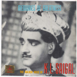 K. L. Saigal Memories Of Greatness (The Golden Voice Of K.L. Saigal) Vinyl LP USED