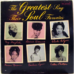 Various The Greatest Sing Their Soul Favorites Vinyl LP USED