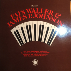 The Smithsonian Jazz Repertory Ensemble Music Of Fats Waller & James P. Johnson Vinyl LP USED